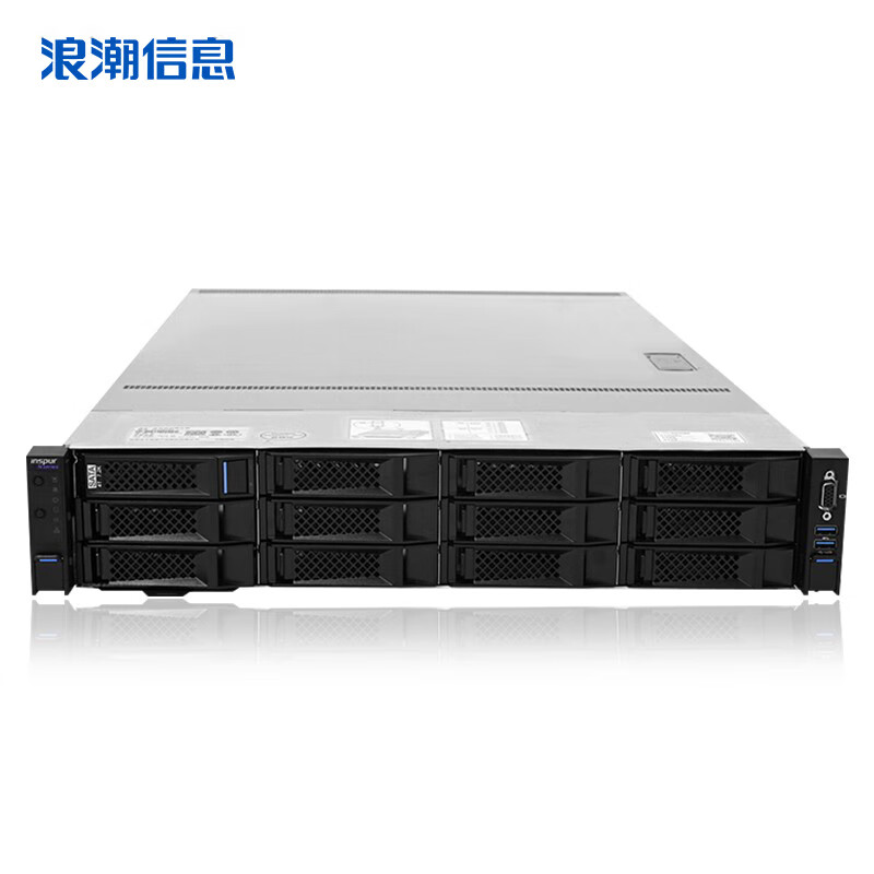 浪潮NF5280M5 2*6240R/4*64G/4*2.4T/960G/阵列卡/T4显卡/千兆/双电源