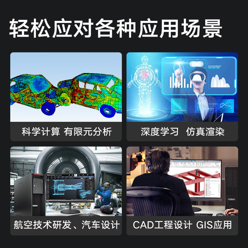 联想图形工作站P720/2*4210R/64G/1TB+4T/RTX4070TI S 16G