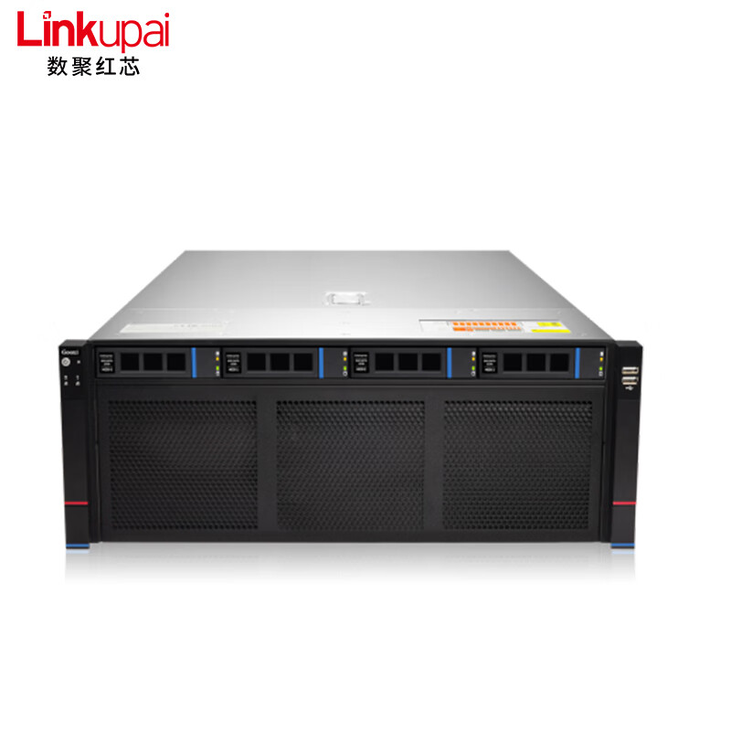 数聚红芯HG8300S（4U10卡服务器）/2*8352V/320G/2*480G+4*2.4T/9361-8i/千兆/4*2000W